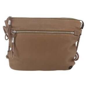 Gucci Leather Shoulder Bag Brown